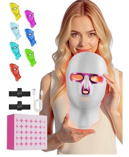 Led light therapy face - led, mask