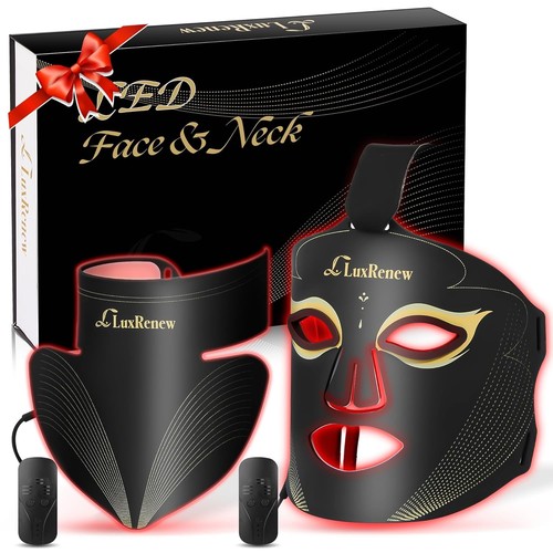 Red light therapy mask - therapy, set