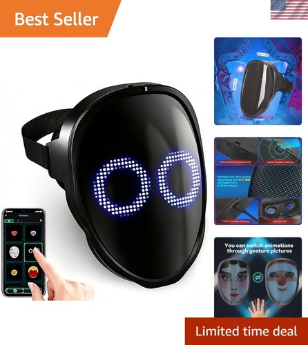 Transformative led mask - mask, with